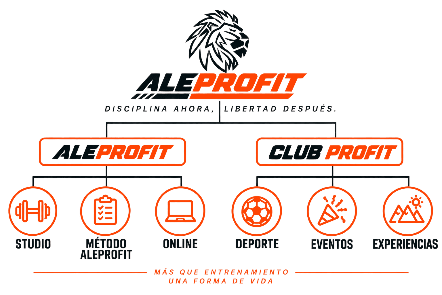 Estructura de ALEPROFIT y Club Profit